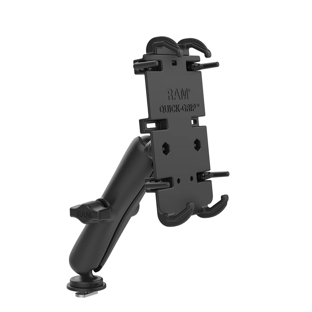 RAM Mount QuickGrip XL Phone Mount wTrack Ball Base  Long RAMHOLPD4C354TRA1U