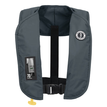 Mustang MIT 70 Automatic Inflatable PFD  Admiral Gray MD40421910202