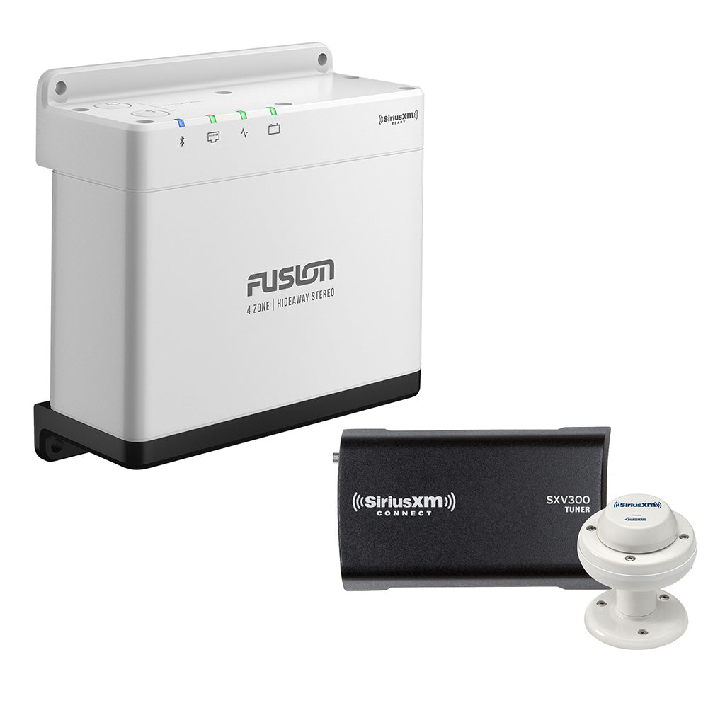 Fusion MSWB675 Marine Hideaway Stereo wSiriusXM SXV300 Connect Tuner  MarineRV Antenna 0100234650SXM