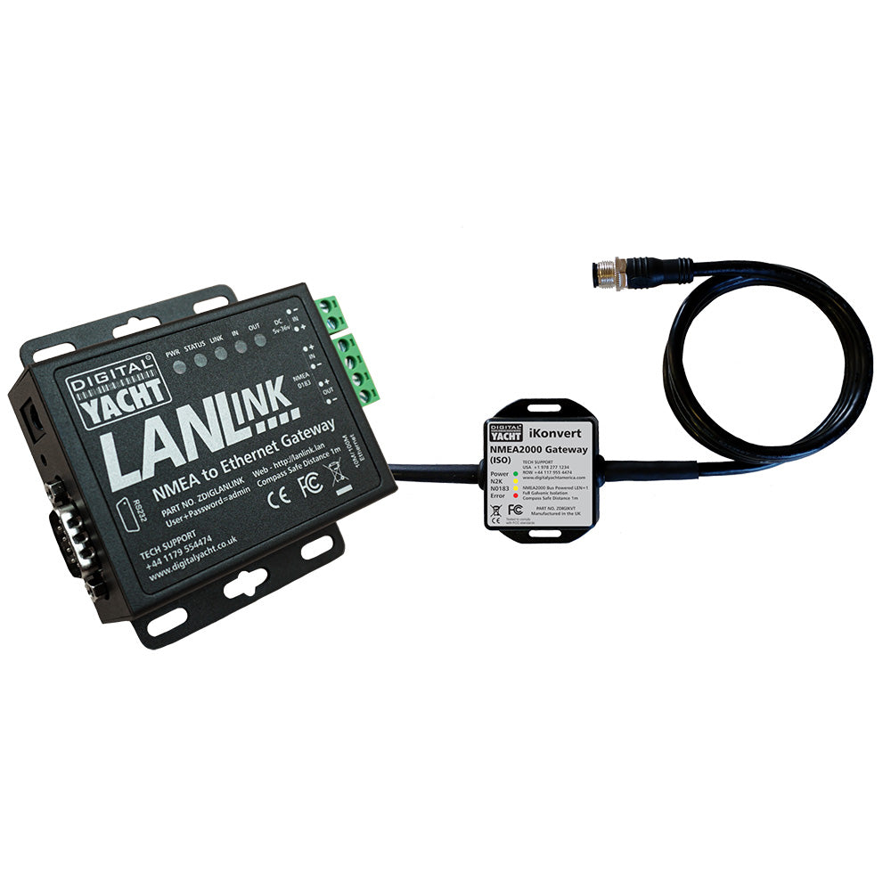 Digital Yacht LANLink NMEA 2000 To Ethernet Gateway ZDIGLANLN2K