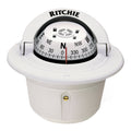 Ritchie F50W Explorer Compass  Flush Mount  White F50W