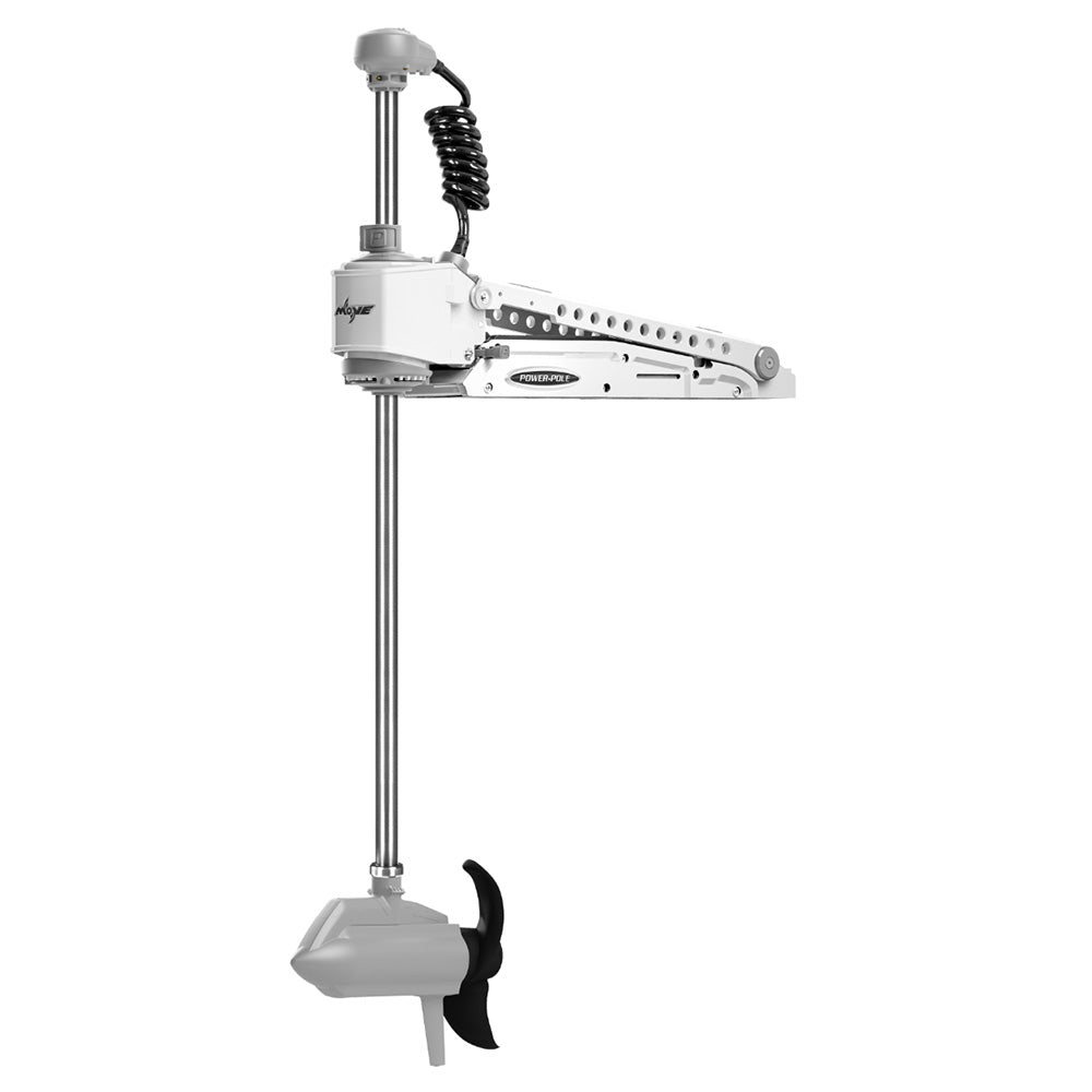 PowerPole MOVE ZR Trolling Motor  2436V  45 Shaft Length  White MVZR45WT