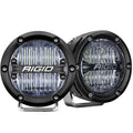 RIGID Industries 360Series 4 LED SAE Fog Beam  White  Set of 2 36120