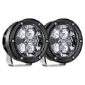 RIGID Industries 360Series RGBW 4 Offroad Spot Beam wRGBW Backlight Pods  Set of 2 36402
