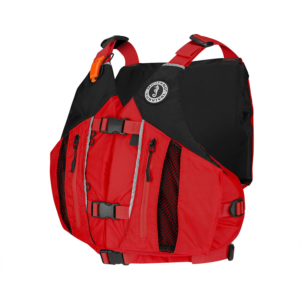Mustang Solaris Foam Life Vest  ML  RedBlack MV807002123ML