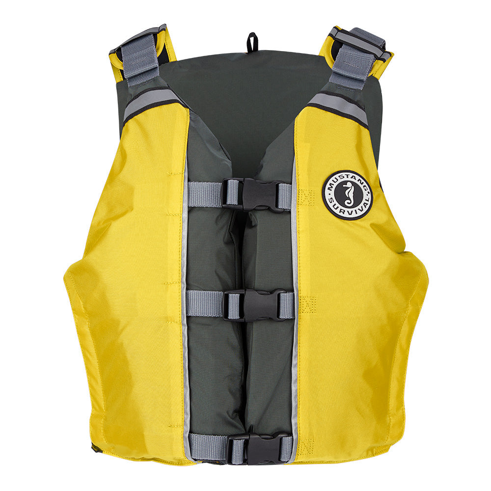 Mustang APF Foam Vest  Universal  YellowGrey MV4111022220