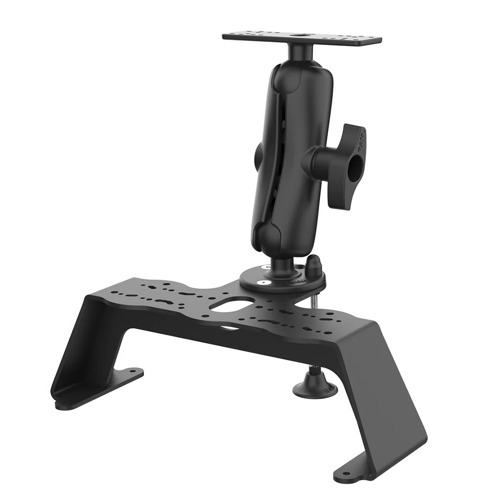 RAM Mount RAM Fishfinder Deck Kit wSingle Marine Electronic Mount RAMFF1D115