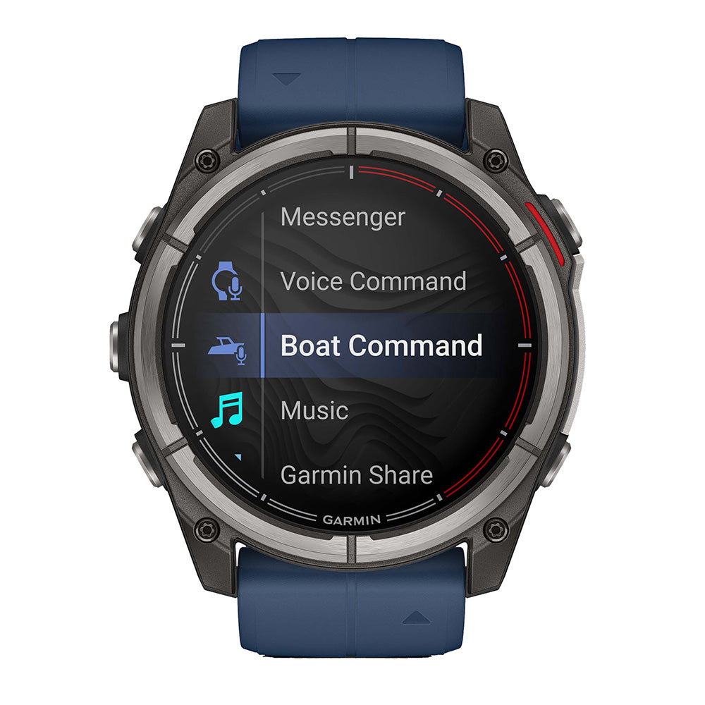 Garmin quatix 8  51mm AMOLED Marine GPS Smartwatch 0100290590