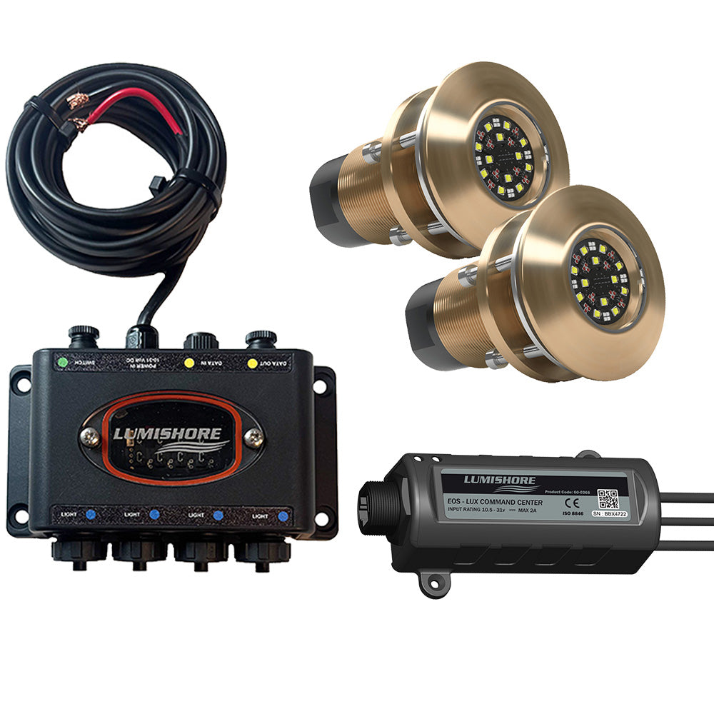 Lumishore EOS TIX404 2 Lights Hub LUC Command Center 0100453000