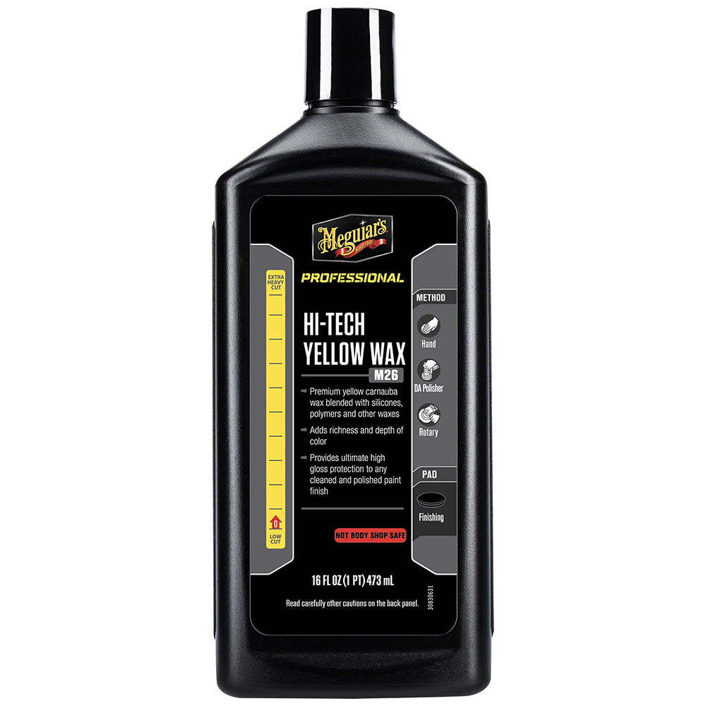Meguiars HiTech Yellow Wax  16oz M2616