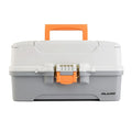 Plano ThreeTray Tackle Box  Light GreyDark Grey P000406