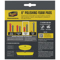 Meguiars Professional 6 Polishing Foam Pads 2Pack M6PFP2