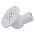 TM Marine 90Degree Cockpit Scupper Drain  White CSD92DP