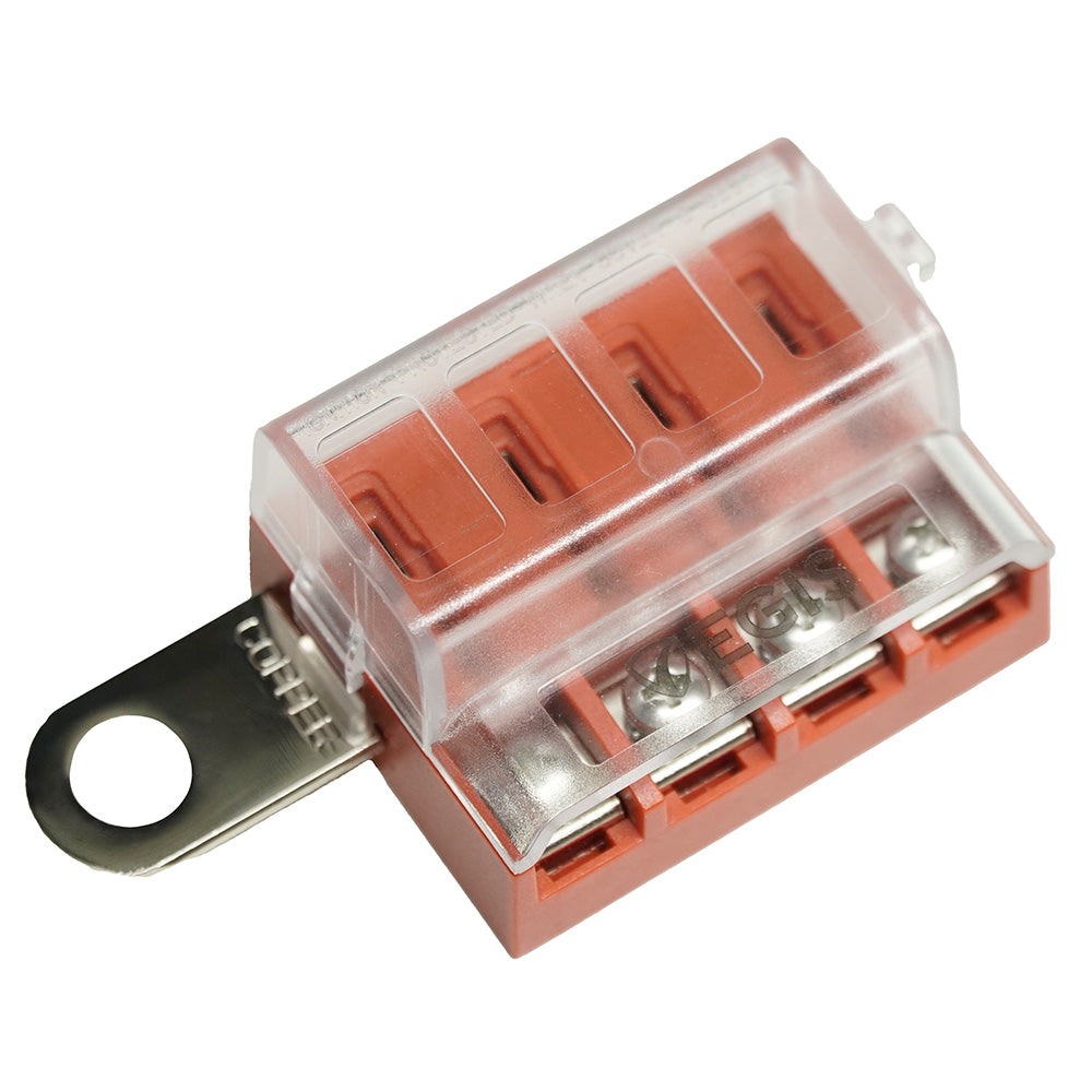 Egis RT Battery Terminal Mount Fuse Block 4 Circuit 8023