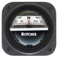 Ritchie V527 Kayak Compass  Bulkhead Mount  White Dial V527