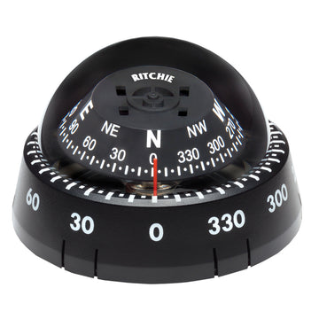 Ritchie XP99 Kayaker Compass  Surface Mount  Black XP99