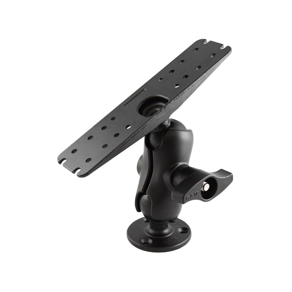 RAM Mount Marine Electronics Mount  Gimbal Bracket Under 15lbs RAMD111UC