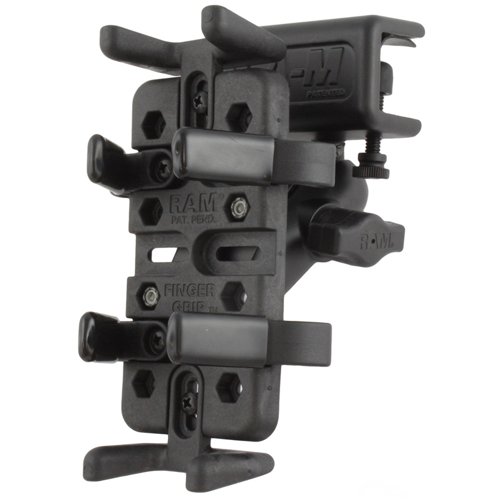 RAM Mount Universal Finger Grip Glare Shield Clamp Mount RAMB177UN4