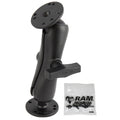 RAM Mount 15 Double Ball Mount with Hardware for Garmin Striker  More RAM101G4