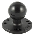 RAM Mount 25 Round Base w03118 Female Thread  15 Ball  AMPs Pattern RAM202UMT1