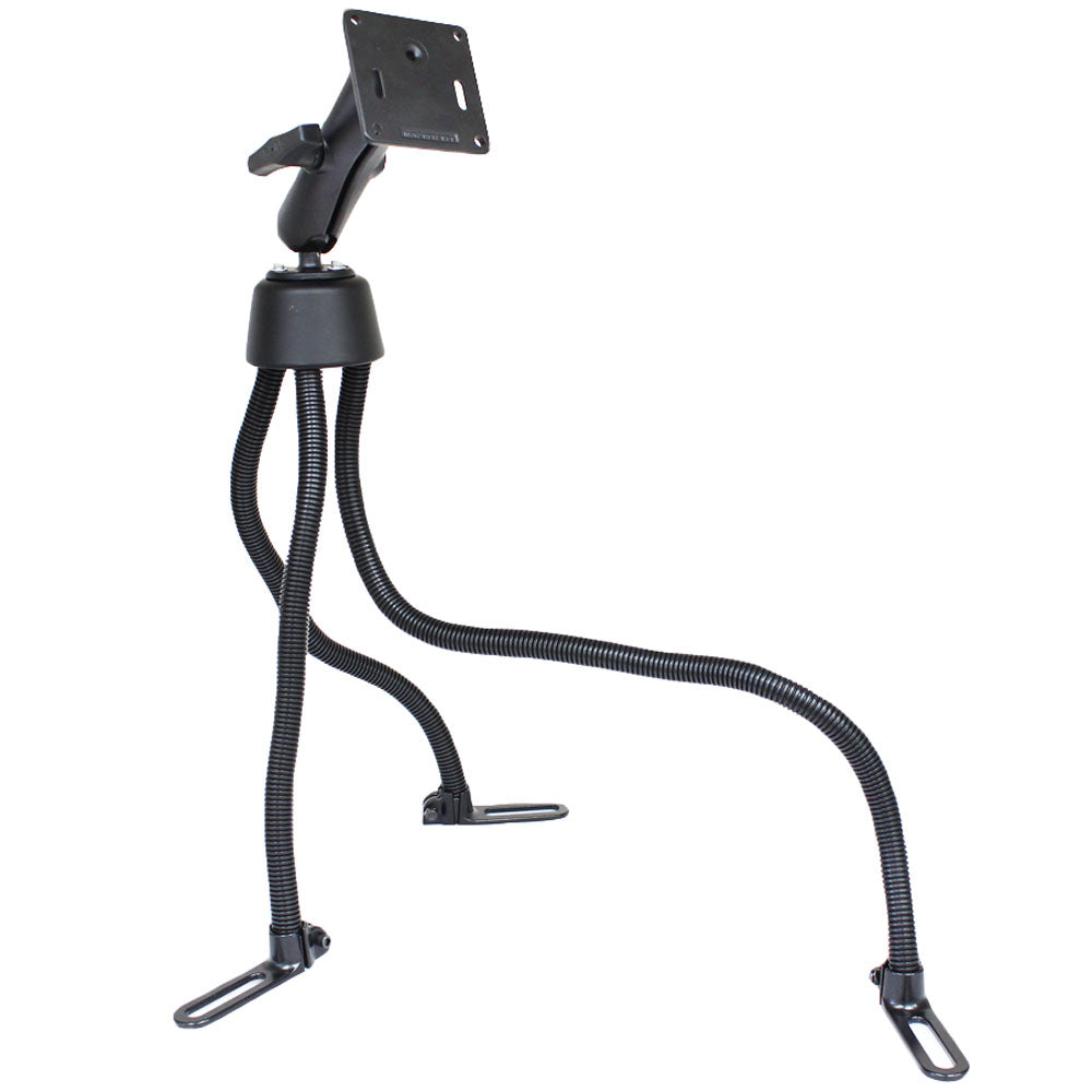 RAM Mount POD III Universal NoDrill Mount wDouble Socket Arm 25 Round Base  3625 Square Base RAM31632461U