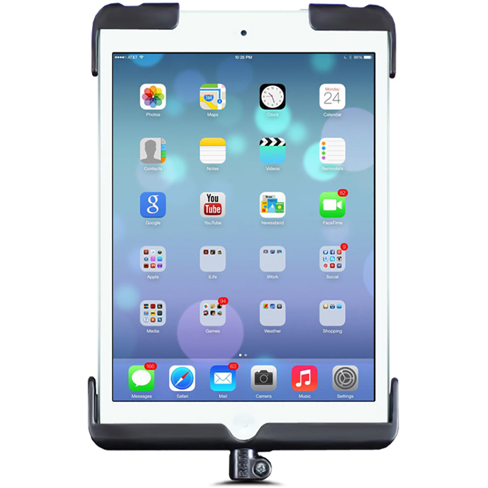 RAM Mount TabDock Cradle fApple iPad mini wo Case Skin Sleeve RAMHOLTAB11U
