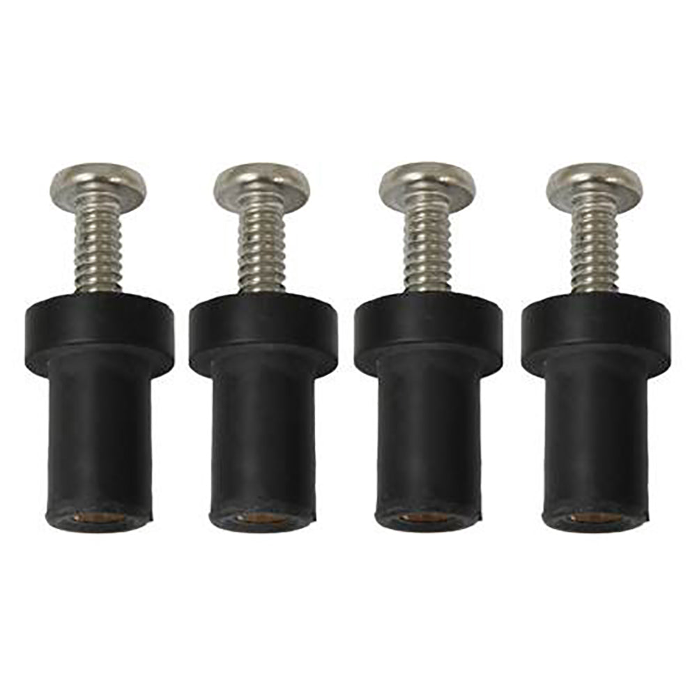 RAM Mount MariNut Rubber Expansion Brass Nuts  4 Pack RAMMARINUT4U