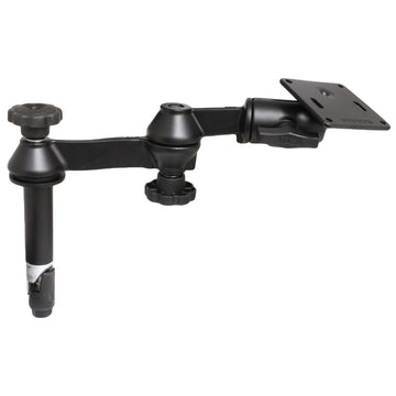 RAM Mount Double Swing Arm w4 Male  No Female TelePole  VESA Plate RAMVPSW142461
