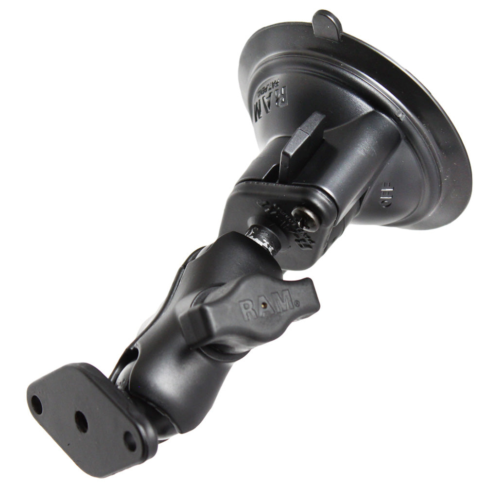 RAM Mount Twist Lock Suction Cup Mount wShort Arm Diamond Adapter RAMB166UA