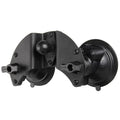 RAM Mount Dual Articulating Suction Cup Base w1 Ball Base RAMB189BPIV1U