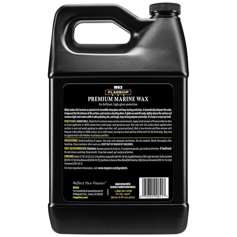 Meguiars Flagship Premium Marine Wax  1 Gallon M6301