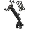 RAM Mount Universal ToughClaw Base wLong Double Socket Arm  Universal XGrip CelliPhone Cradle RAMB400CUN7U