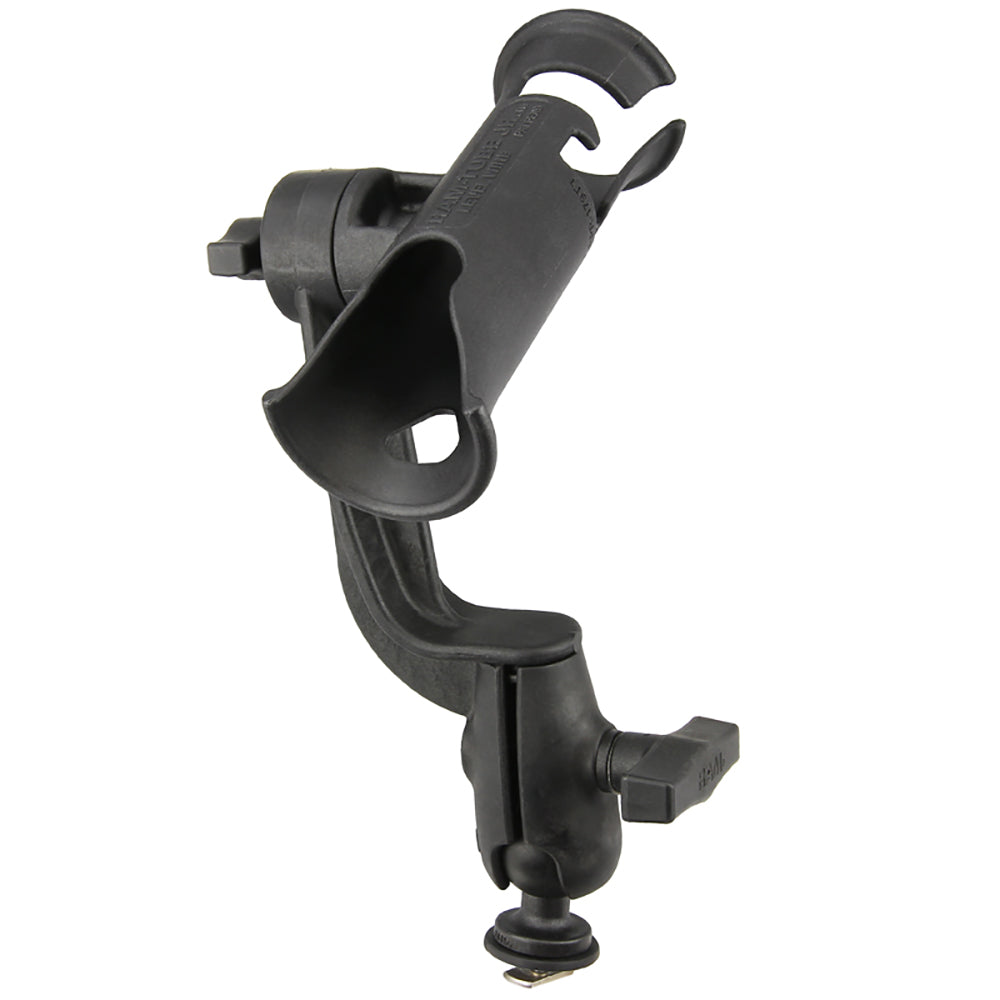 RAM Mount RAM Tube Jr Fishing Rod Holder with RAMROD Revolution RatchetSocket System and Track Ball Base RAP390RBTRA1U
