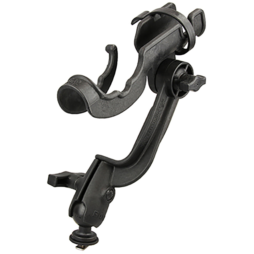 RAM Mount RAMROD 2000 Fishing Rod Holder with RAMROD Revolution RatchetSocket System and Track BallBase RAM114RBTRA1U