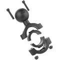 RAM Mount Torque 118  112 Diameter HandlebarRail Base with C Size 15 Ball RAM40811215U