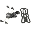 RAM Mount RAM Torque 38  58 Diameter Mini Rail Base with 1 Ball Short Arm and XGrip for Larger Phones RAMB4083762AUN10