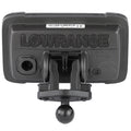 RAM Mount B Size 1 Fishfinder Ball Adapter for the Lowrance Hook2 Series RAMB202LO12