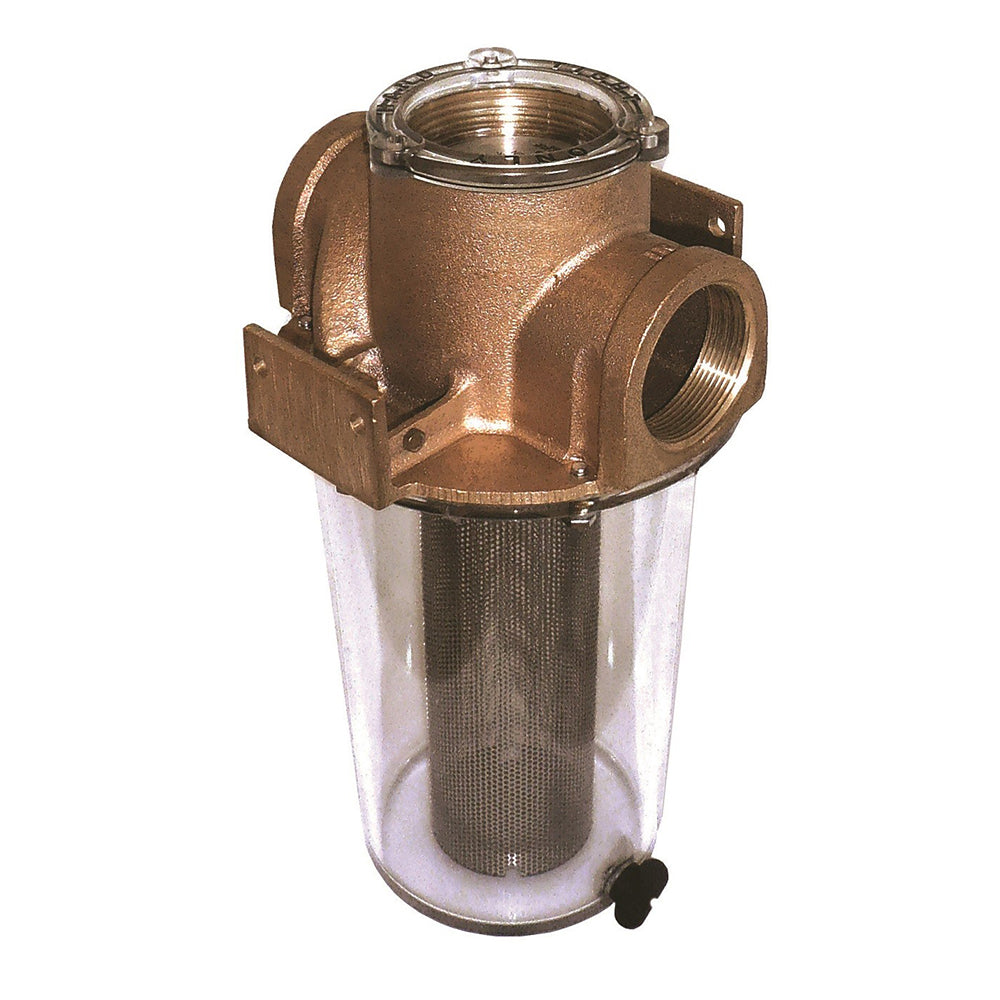 GROCO ARG750 Series 34 Raw Water Strainer wStainless Steel Basket ARG750S