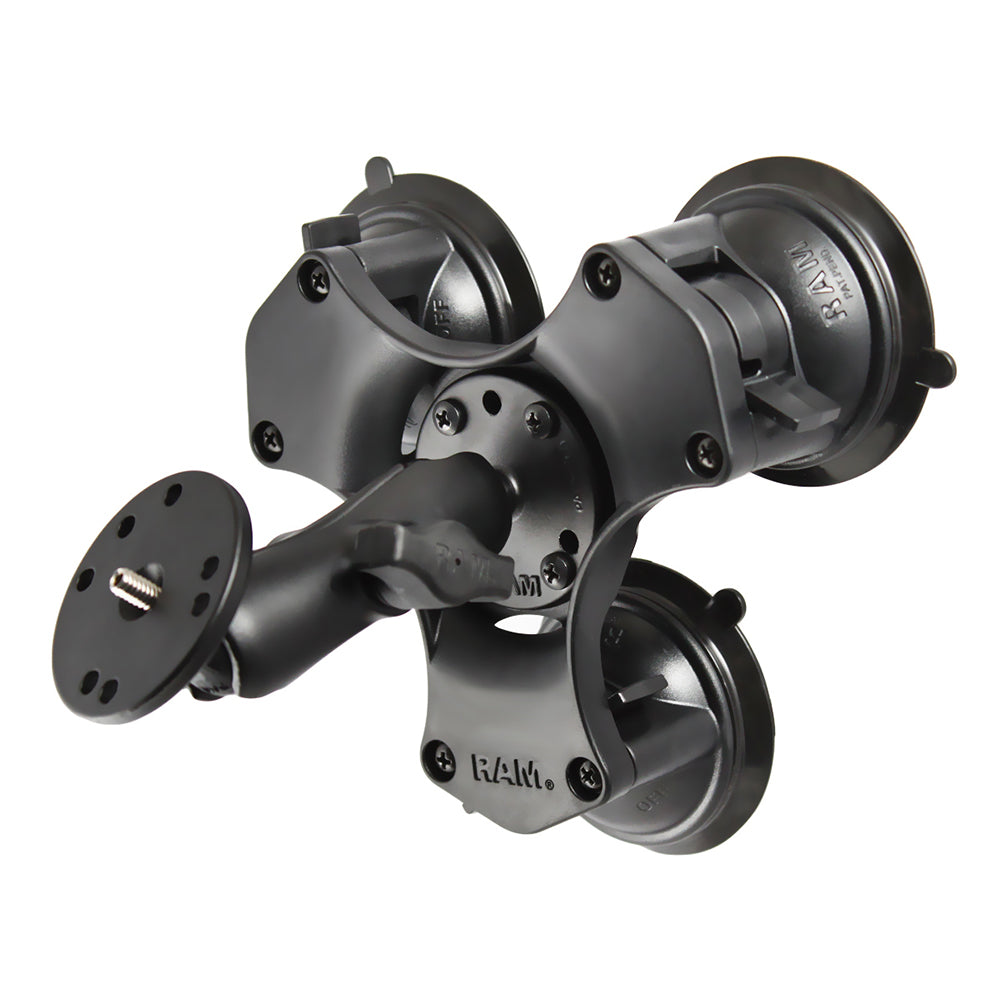 RAM Mount TwistLock Triple Suction Mount w1420 Stud RAPB365224202AU
