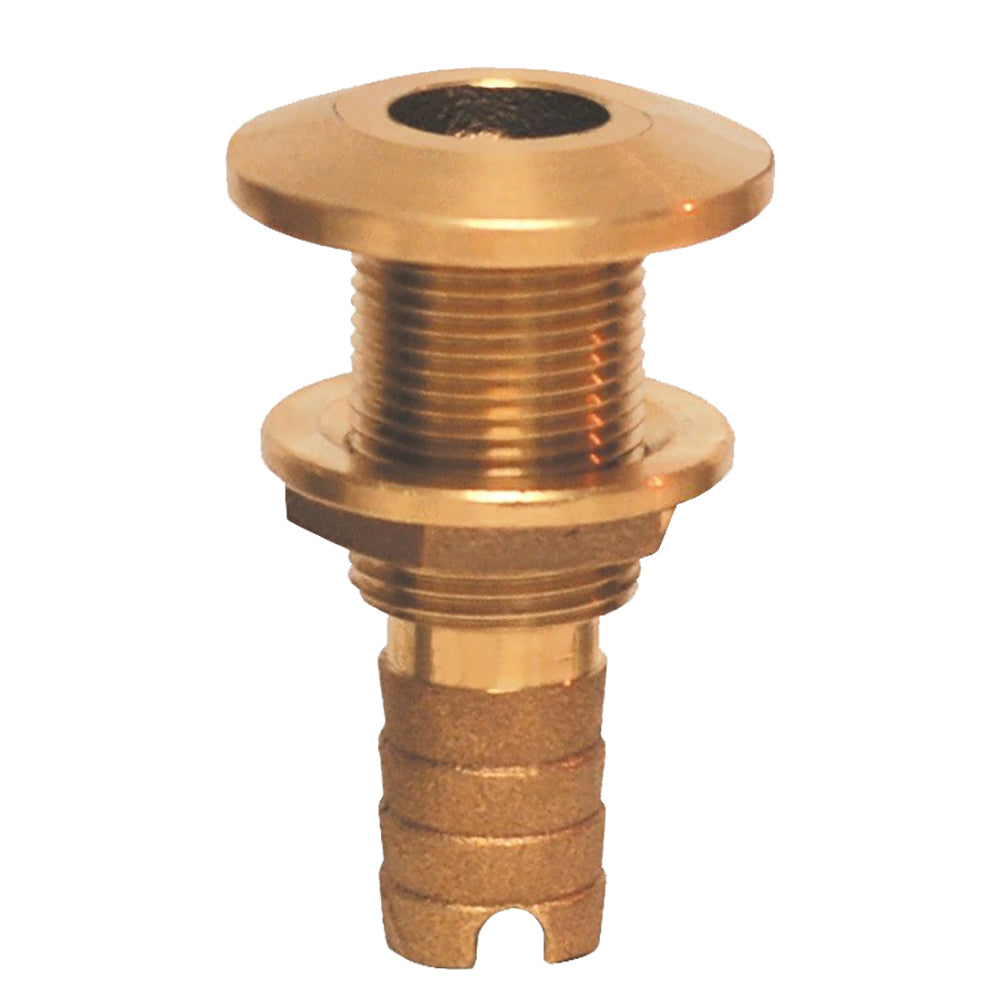 GROCO Bronze Hose Barb ThruHull Fitting  58 HTH625