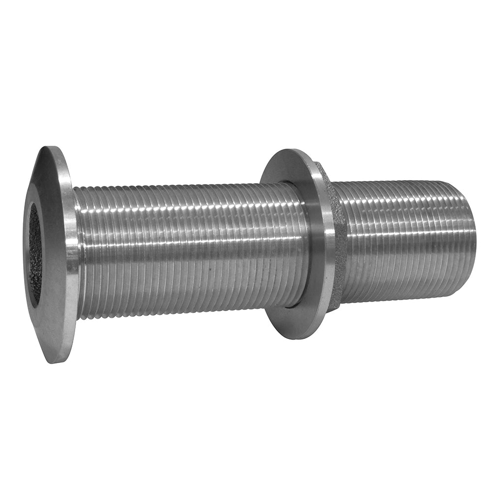 GROCO 34 Stainless Steel Extra Long ThruHull Fitting wNut THXL750WS