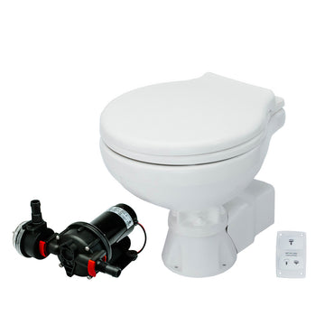 Johnson Pump AquaT Toilet Silent Electric Compact  12V wPump 804723101