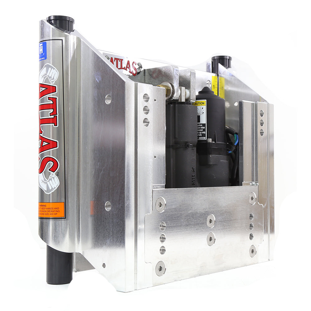 TH Marine ATLAS 12 Set Back Hydraulic Jack Plate  Heavy Duty AHJ12VHDDP