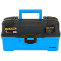 Plano 3Tray Tackle Box wDual Top Access  Smoke  Bright Blue PLAMT6231