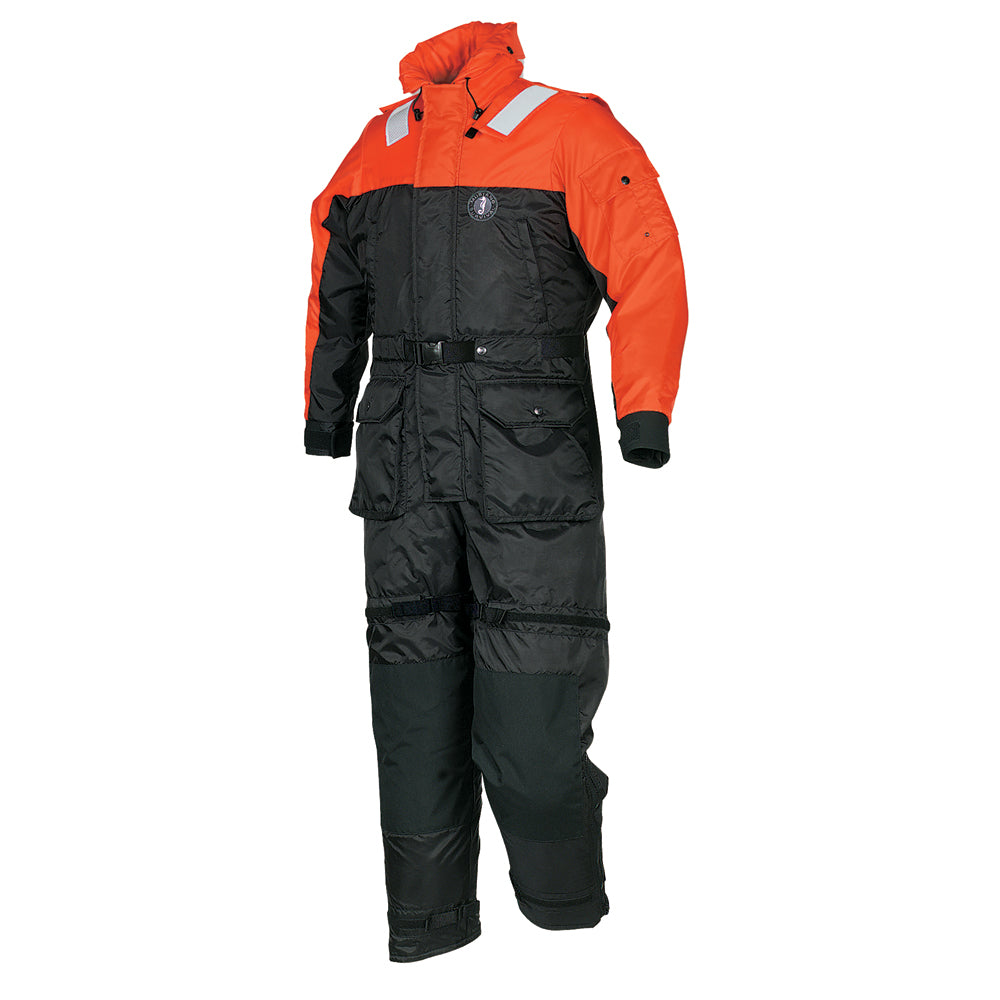 Mustang Deluxe AntiExposure Coverall  Work Suit  OrangeBlack  XXXL MS217533XXXL206