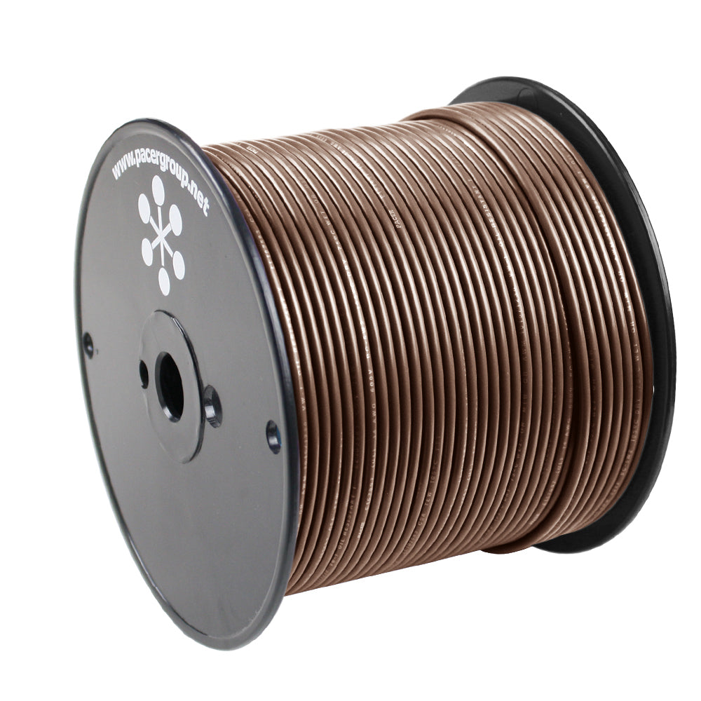 Pacer Brown 18 AWG Primary Wire  500 WUL18BR500