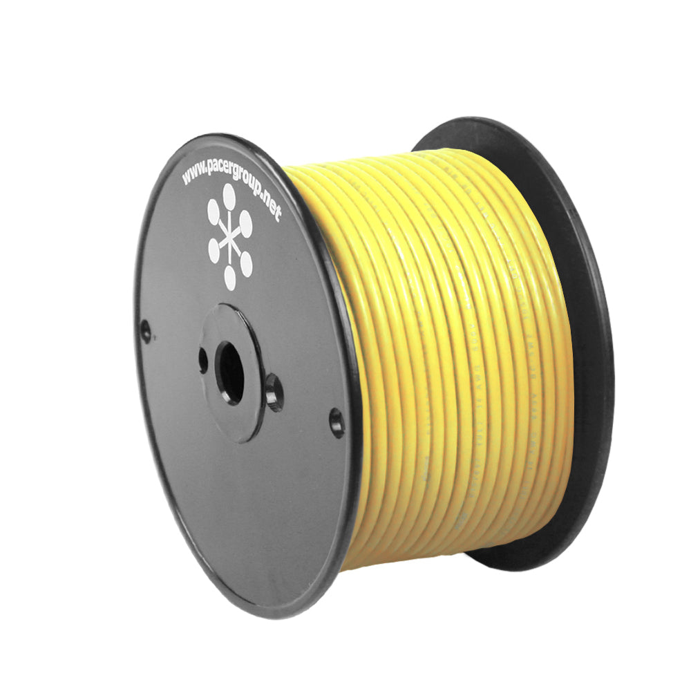 Pacer Yellow 10 AWG Primary Wire  100 WUL10YL100