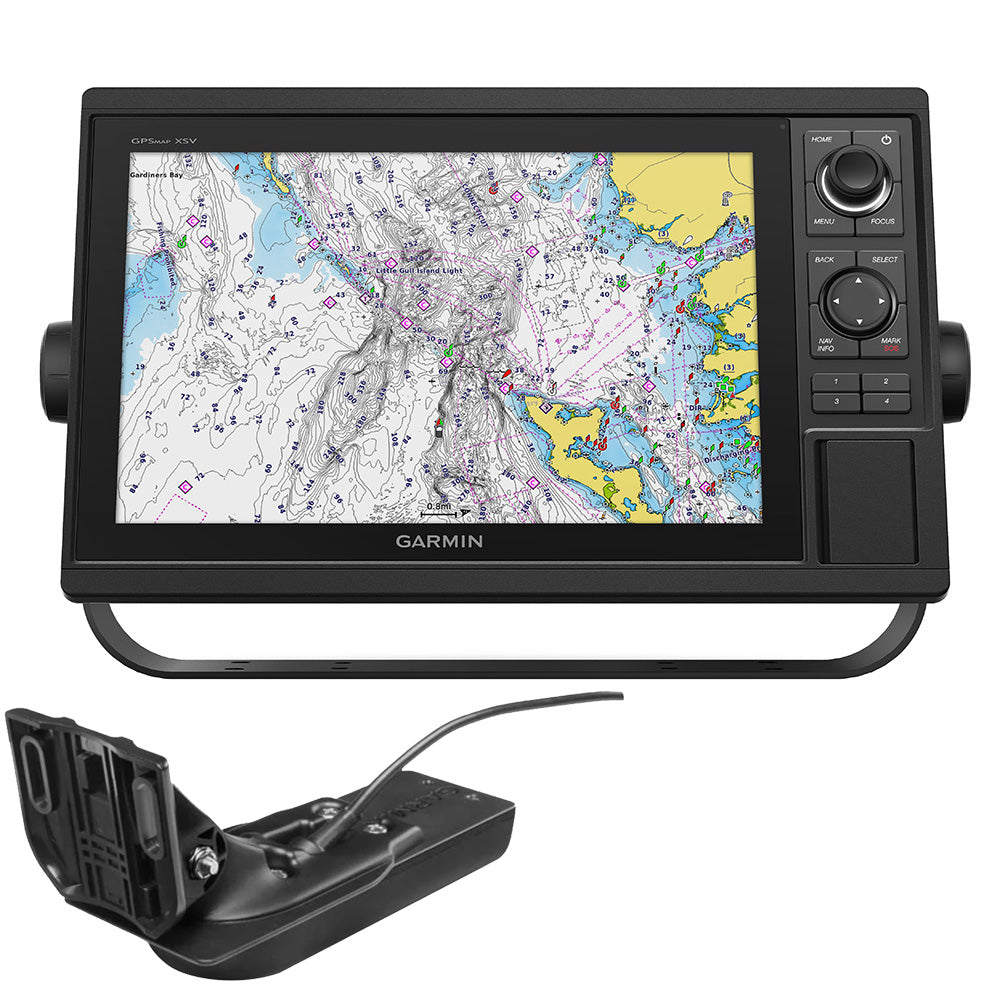Garmin GPSMAP 1242xsv Combo GPSFishfinder GN wGT52TM 0100174160