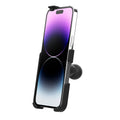 RAM Mount RAM FormFit Holder fiPhone 13 Pro Max 14 Plus  Pro Max wBall RAMHOLAP39BU